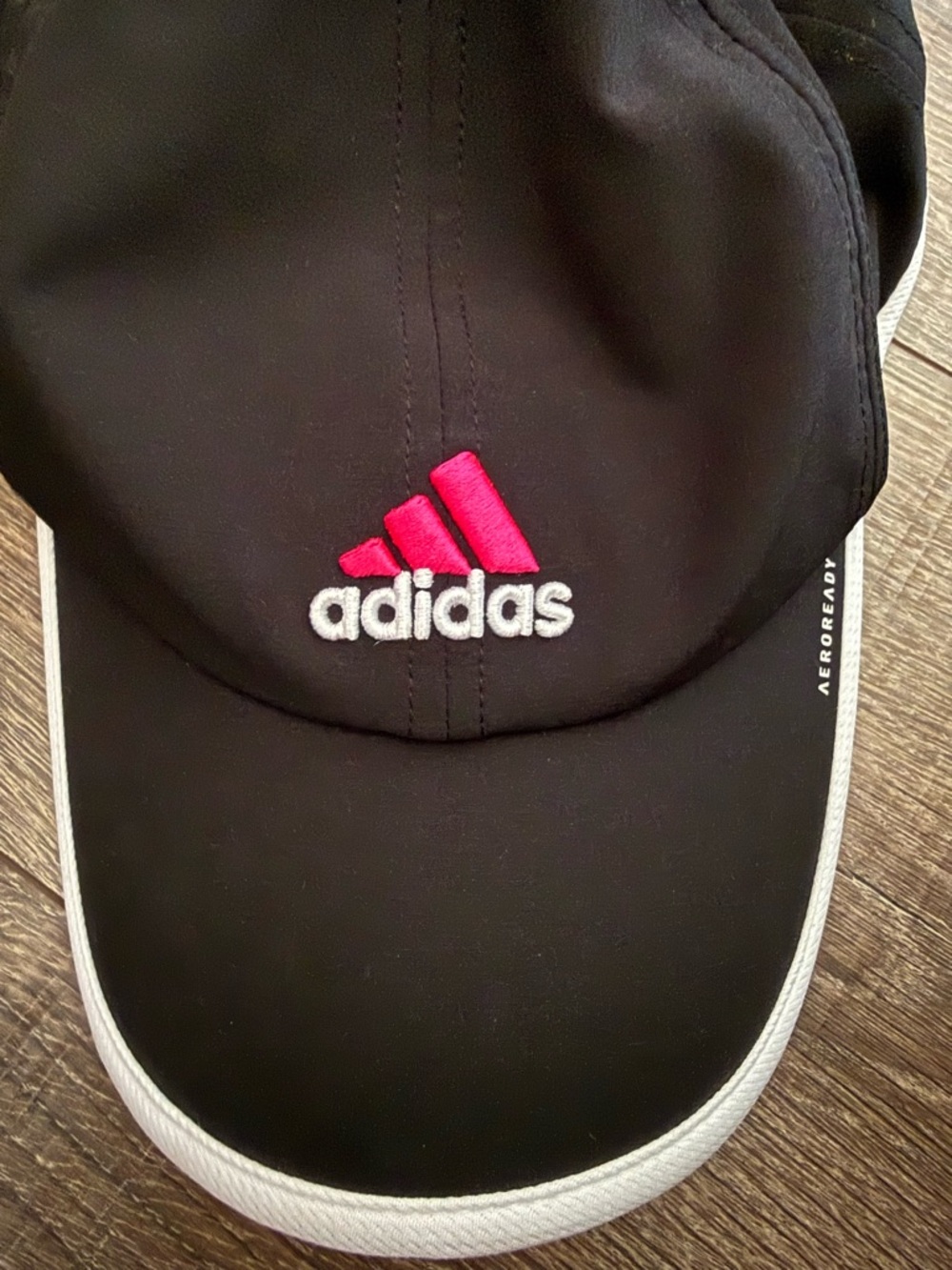 NWOT adidas Black and Pink Hat